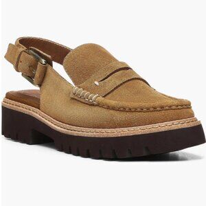 Donald J. Pliner Halie Slingback Moc Toe Saddle  Loafer Womens Size 9.5